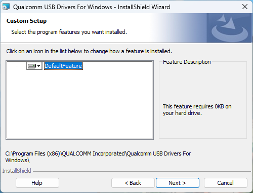 选择安装路径